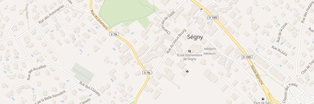 Plan du 188 Rue du Vieux Bourg à Ségny