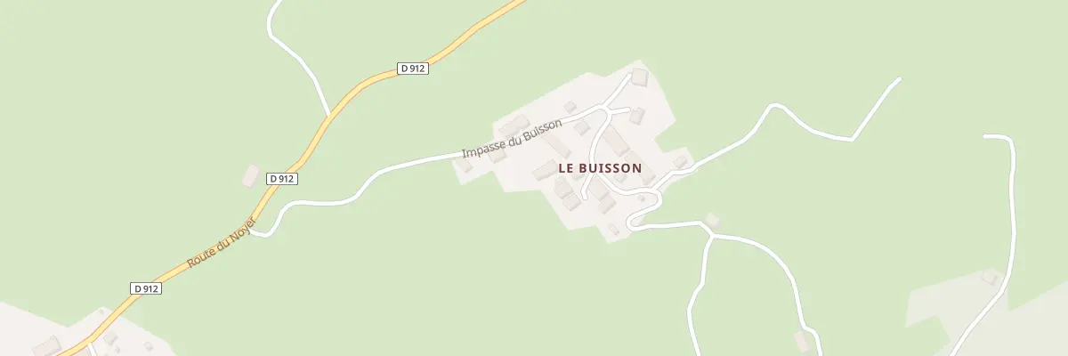 Plan du 5041 Le Buisson au Noyer