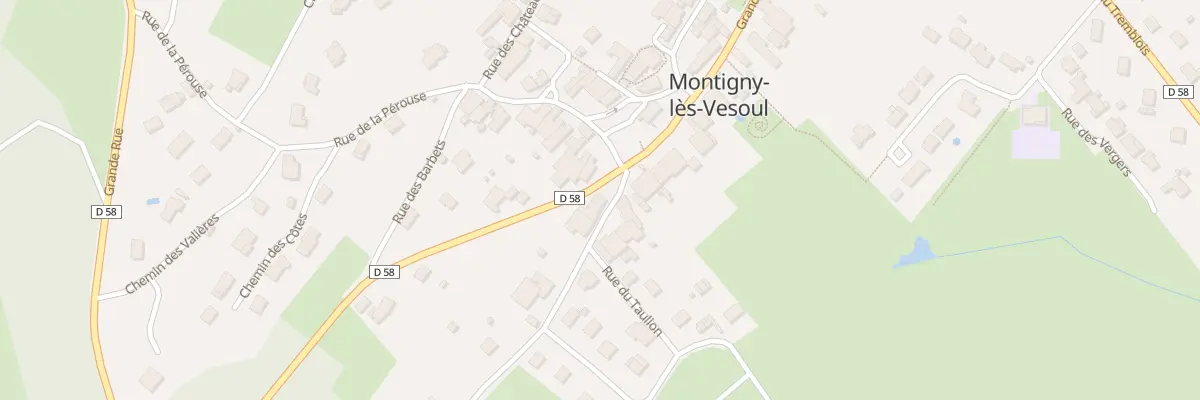 Plan du 2 Rue du 16 Juillet à Montigny-lès-Vesoul