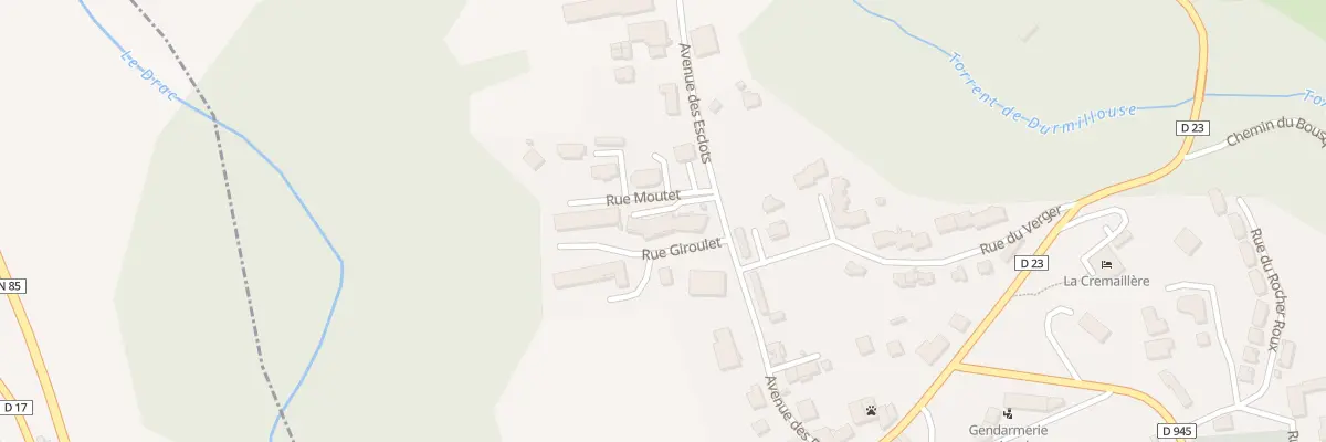 Plan du 13 Av des Esclots à Saint-Bonnet-en-Champsaur