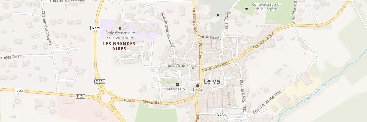 Plan du 5084 Rue des Aires au Val