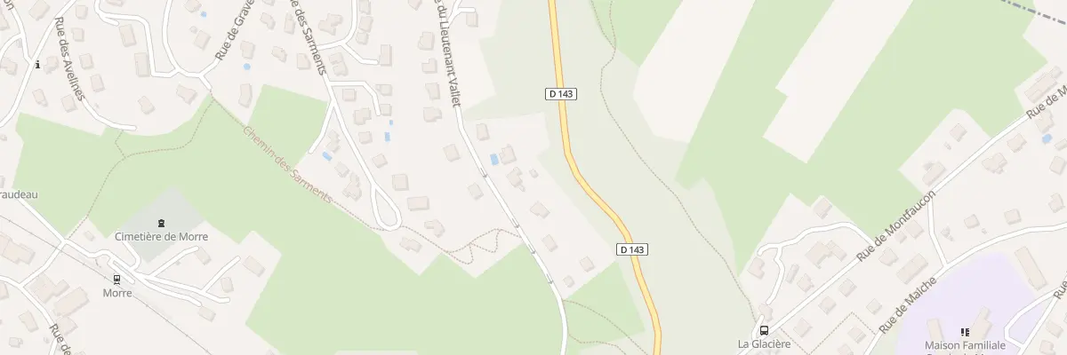 Plan du 21 Rue du Lieutenant Vallet à Morre