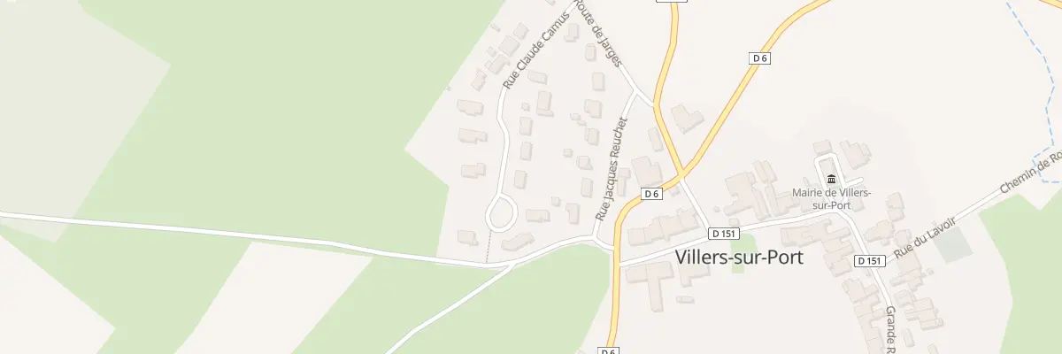Plan du 10 Rue Claude Camus à Villers-sur-Port