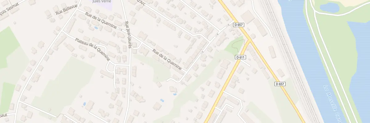 Plan du 22 Rue de la Pépinière à Dieulouard