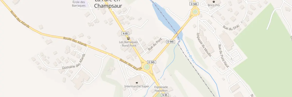 Plan du 3 Rue du Pont à La Fare-en-Champsaur