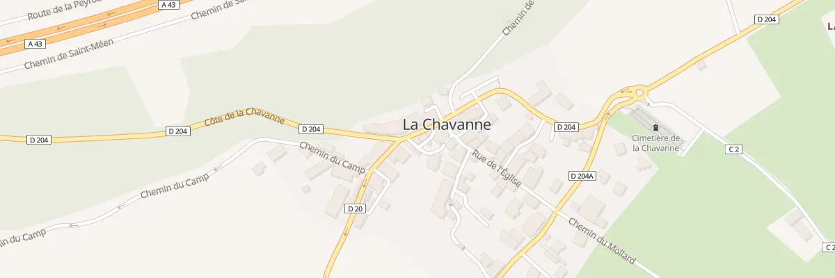 Plan du 32 Rle du Fournil à La Chavanne