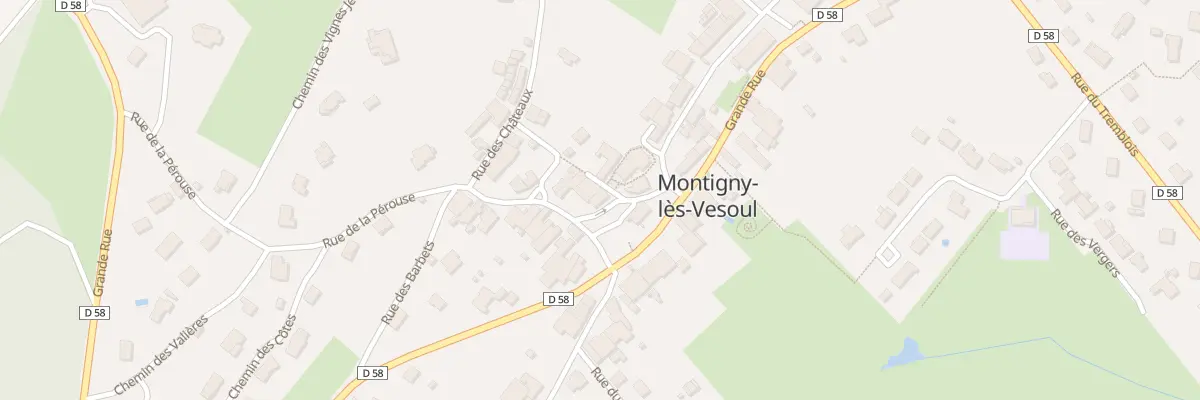 Plan du 1 Pl de l’Eglise à Montigny-lès-Vesoul