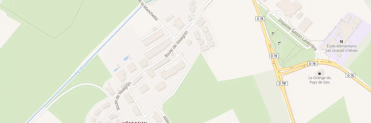 Plan du 297 Rte de Vesegnin à Sainte-Euphémie