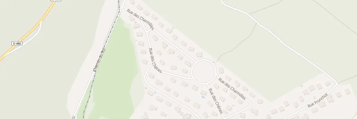 Plan du 17 Rue des Charmilles à Thise