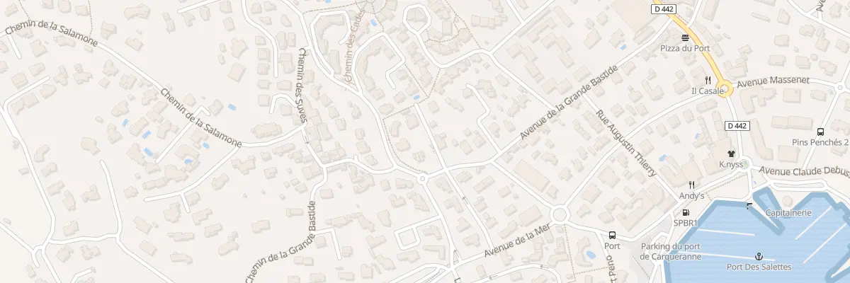 Plan du 30 Av de la Grande Bastide à Carqueiranne