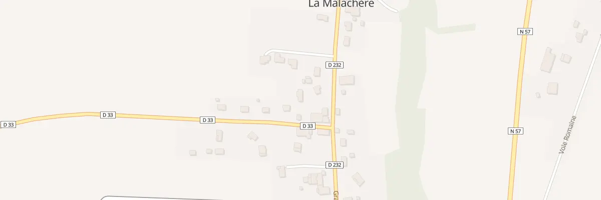 Plan du 4 Rue de Fontenis à La Malachère
