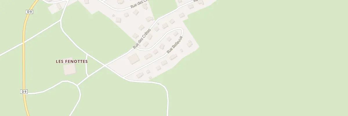 Plan du 5135 Rue Bellevue à Déservillers