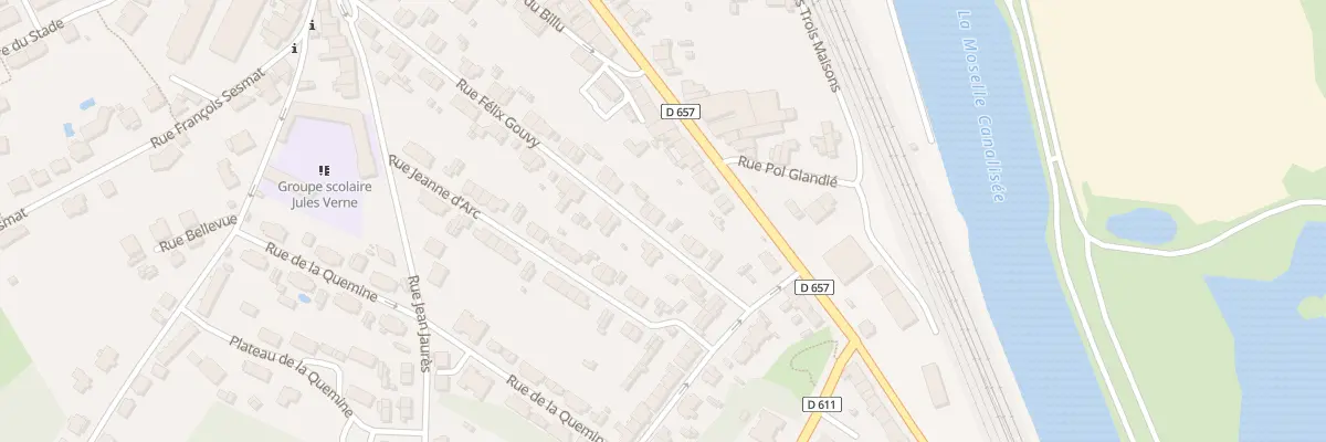 Plan du 35 Rue Félix Gouvy à Dieulouard