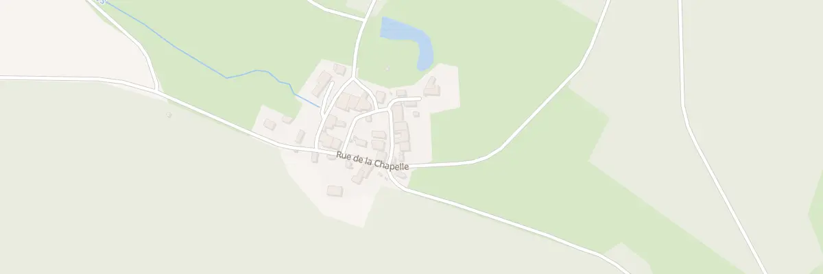 Plan du 2 Rue du Lavoir à Mont-le-Vernois