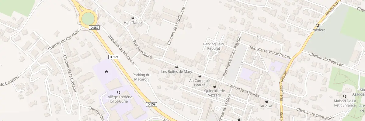 Plan du 48 Av Jean Jaures à Carqueiranne