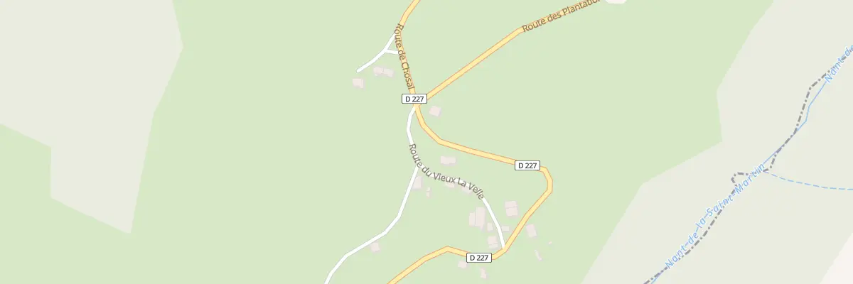 Plan du 150 Rte du Vieux La Velle à Copponex