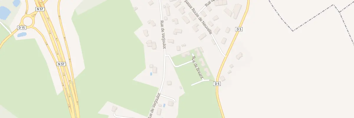 Plan du 3 Rue de Bréant à Neuvelle-lès-Cromary