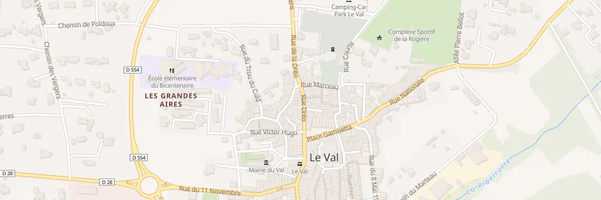 Plan du 5152 Rue Dréo au Val