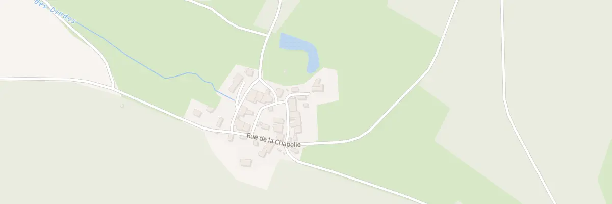 Plan du 2 Imp du Ruisseau à Mont-le-Vernois