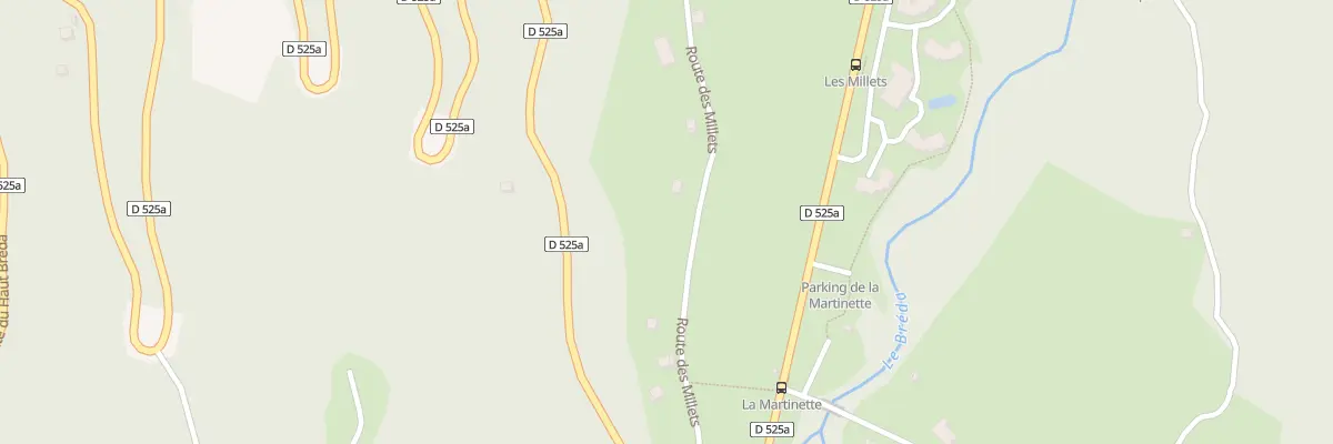 Plan du 330 Rte des Millets au Haut-Bréda