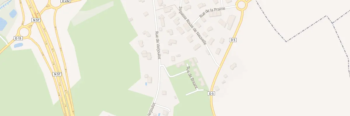 Plan du 9 Rue de Verjoulot à Neuvelle-lès-Cromary