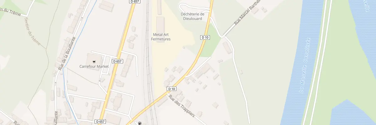 Plan du 7 Rue de Scarpone à Dieulouard