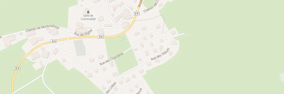 Plan du 4 Rue des Tilleuls à Déservillers