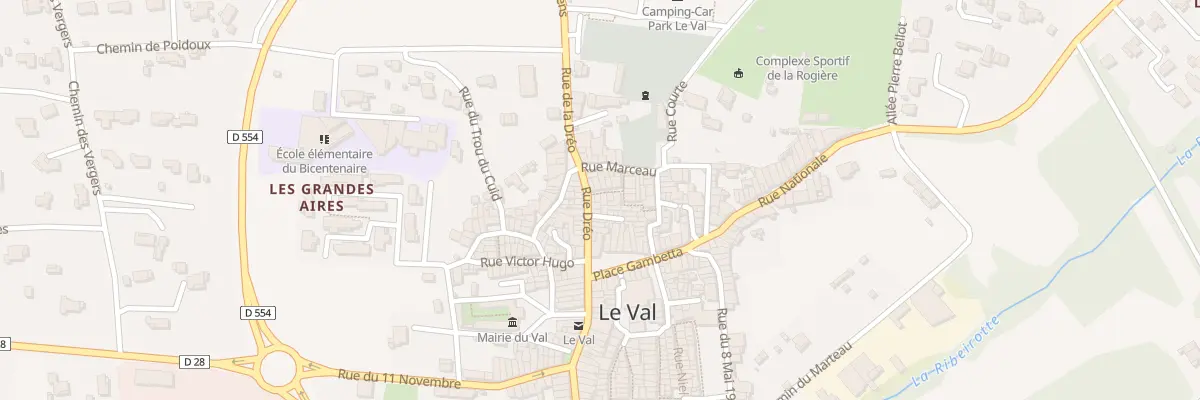 Plan du 5217 Rue Courte au Val