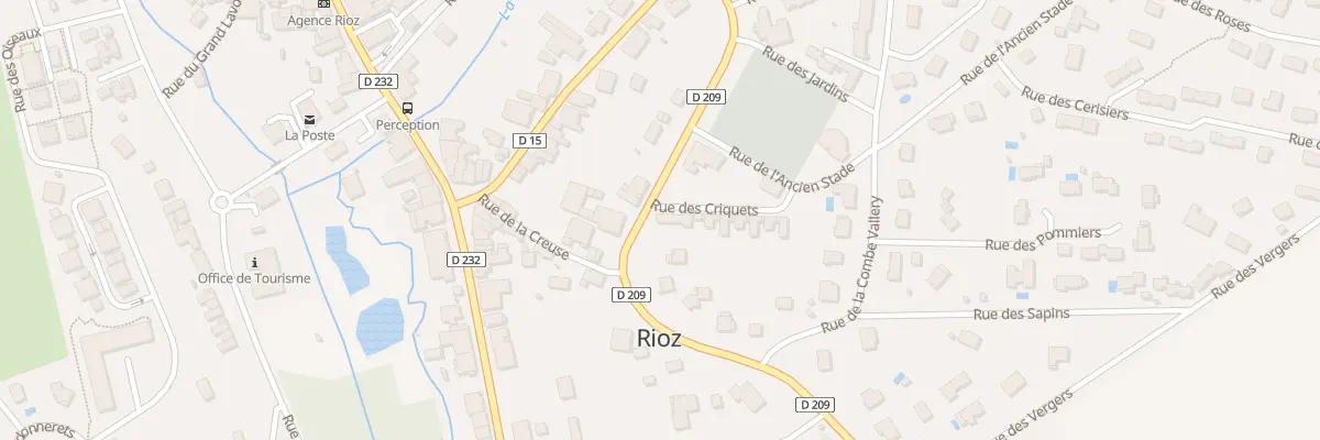 Plan du 2 Rue des Criquets à Rioz