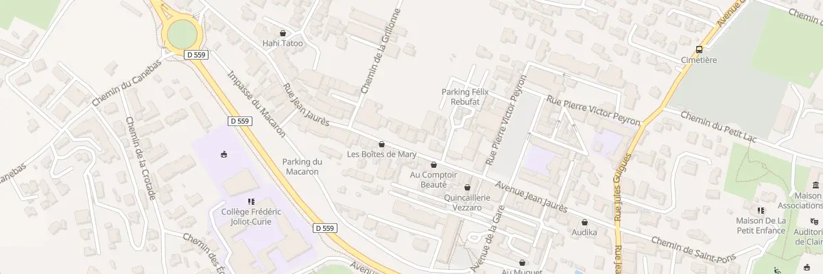Plan du 44 Av Jean Jaures à Carqueiranne