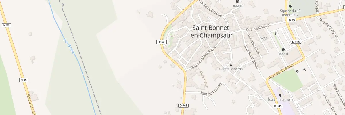 Plan du 6 La Corniche à Saint-Bonnet-en-Champsaur
