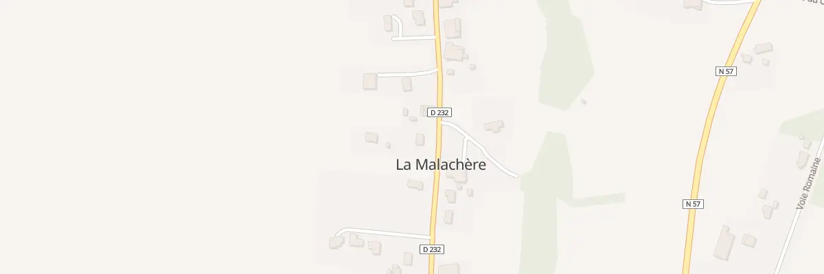 Plan du 47 Grande Rue à La Malachère