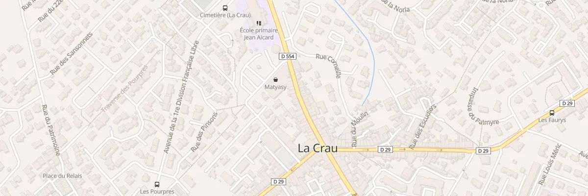 Plan du 27 Av du 8 Mai 1945 à La Crau