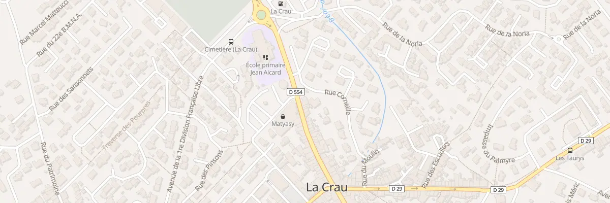 Plan du 46 Av du 8 Mai 1945 à La Crau