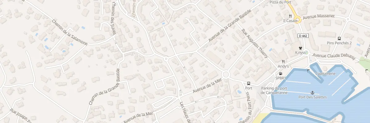 Plan du 29 Av de la Grande Bastide à Carqueiranne