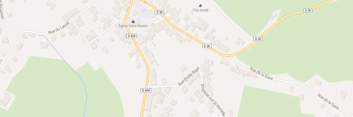 Plan du 16B Rue de la Herselle à Polaincourt-et-Clairefontaine