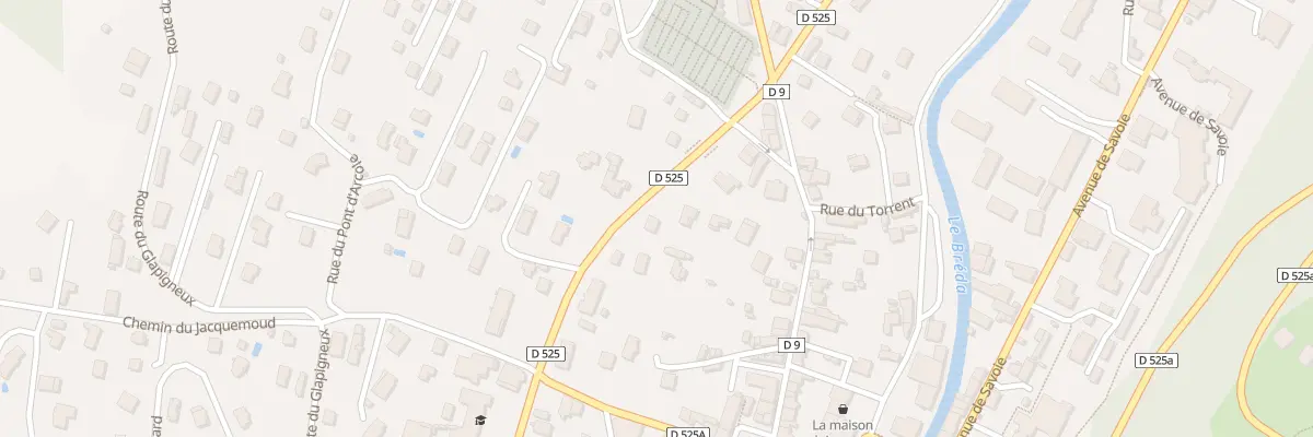 Plan du 3 Bd Jules Ferry à Allevard