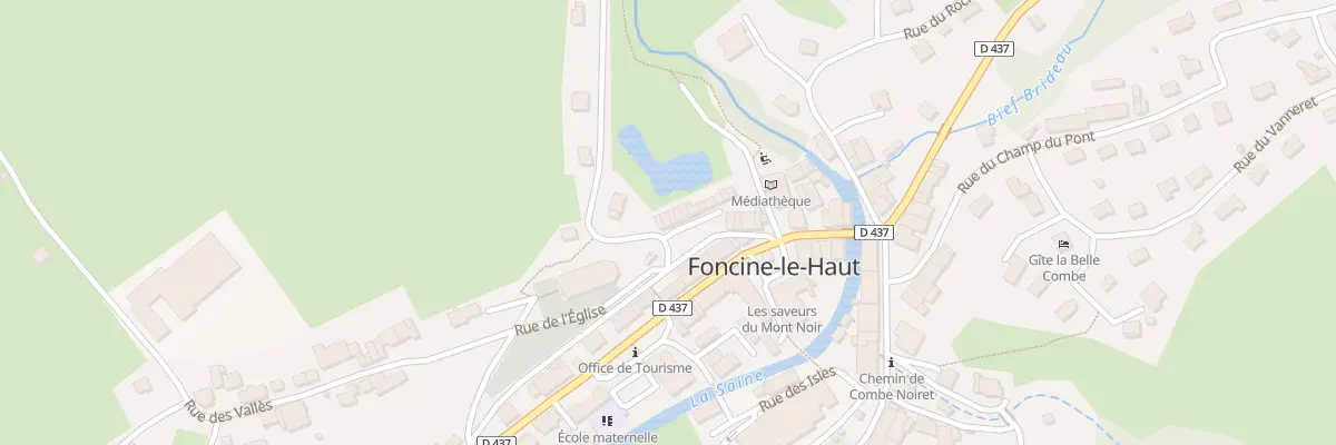 Plan du 24 Rue de l’Église à Foncine-le-Haut