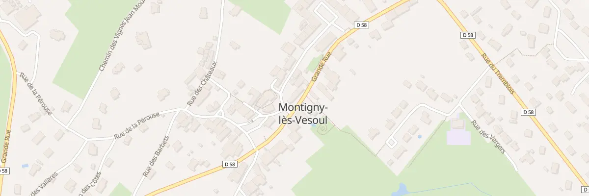 Plan du 10 Gr Gde Rue à Montigny-lès-Vesoul
