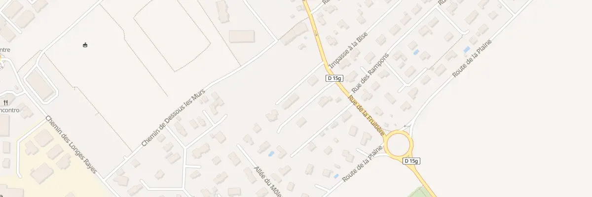 Plan du 492 Rue de la Fruitière à Cessy