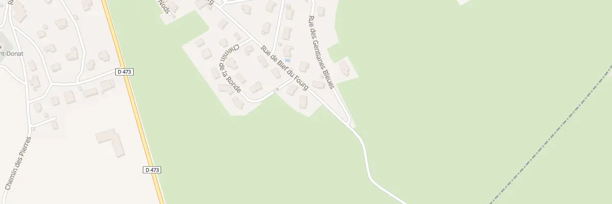 Plan du 22 Rue de Bief du Fourg à Cuvier