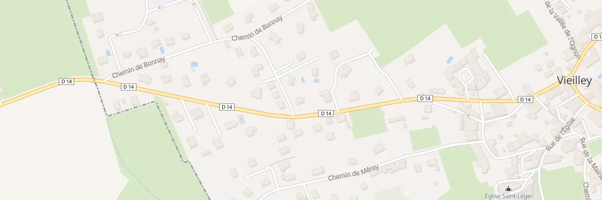Plan du 31 Che de Bonnay à Vieilley
