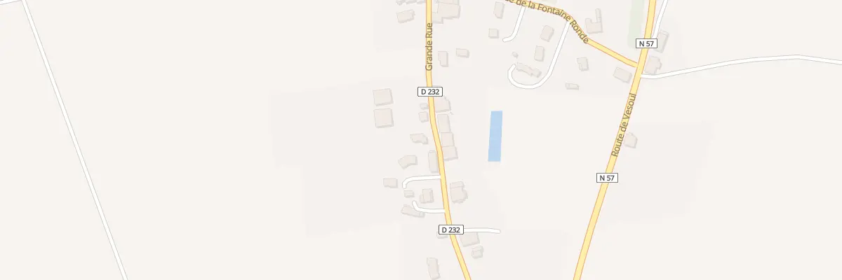 Plan du 7 Grande Rue à La Malachère