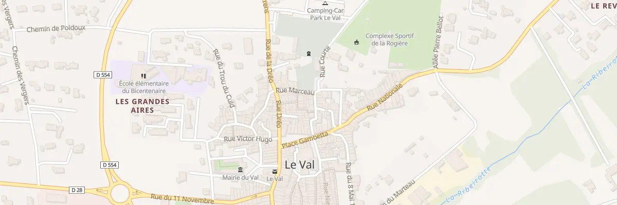 Plan du 5191 Rue Courte au Val