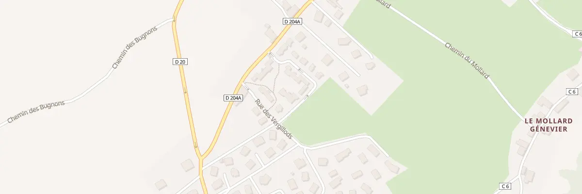 Plan du 55 Rue de l’arclusaz à La Chavanne