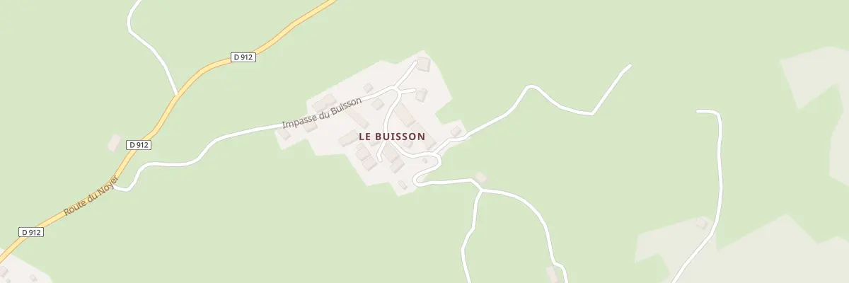 Plan du 5045 Le Buisson au Noyer