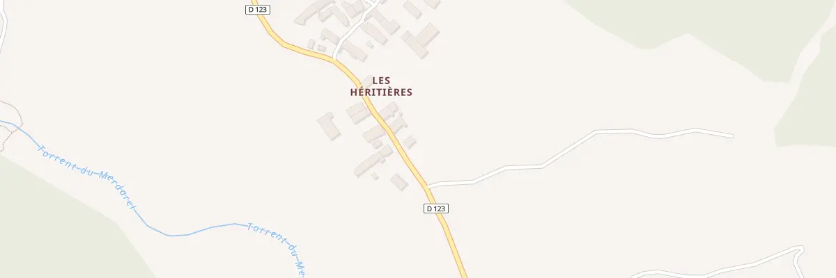Plan du 5076A La Condemine à La Motte-en-Champsaur