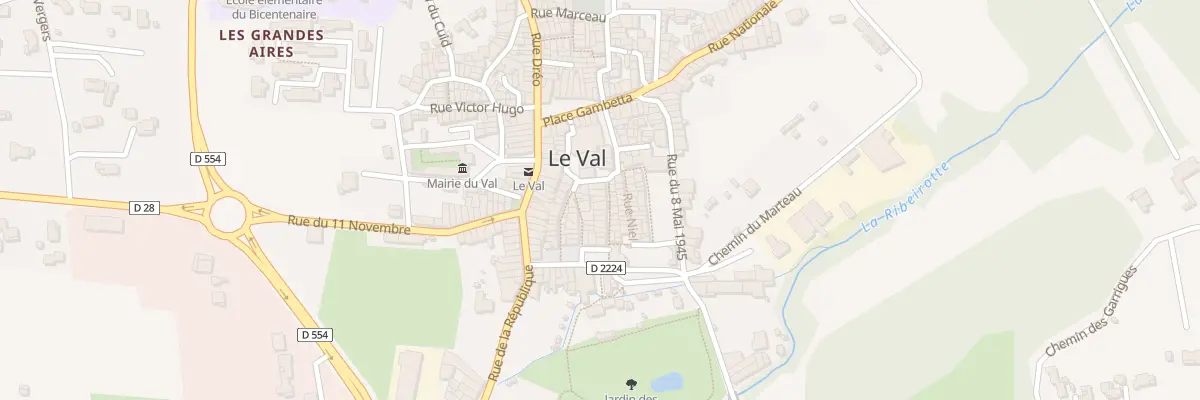 Plan du 5419 Rue des Fours au Val
