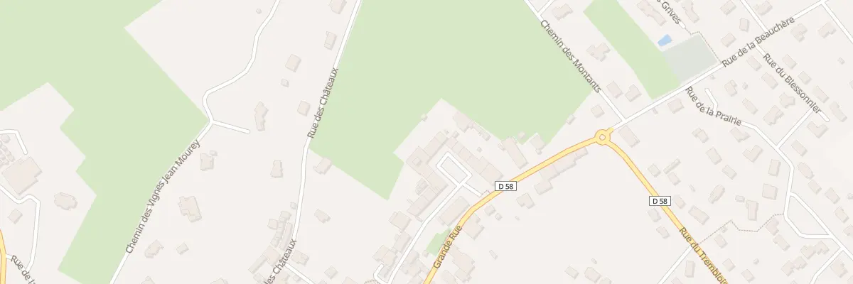 Plan du 6 Cour de l’Abbaye à Montigny-lès-Vesoul