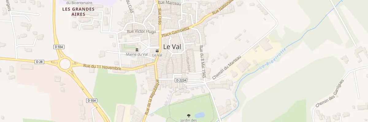 Plan du 5343 Rue des Fours au Val